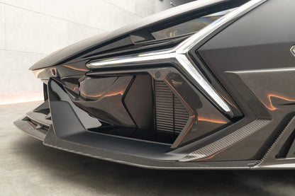 Carbonado MSY Style Autoclave Carbon Fiber Front Lip | 2024-UP Lamborghini Revuelto