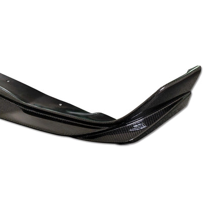Borde frontal estilo VS de fibra de carbono Tanso de JDMuscle para Toyota Supra 2020+