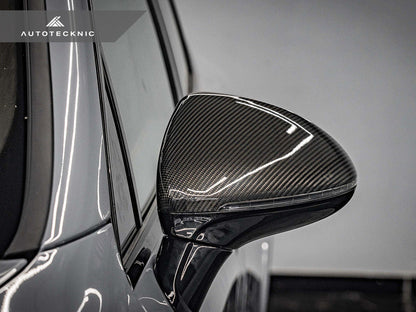 Cubiertas de repuesto de carbono seco para espejos retrovisores AutoTecknic - Porsche 958.2 Cayenne