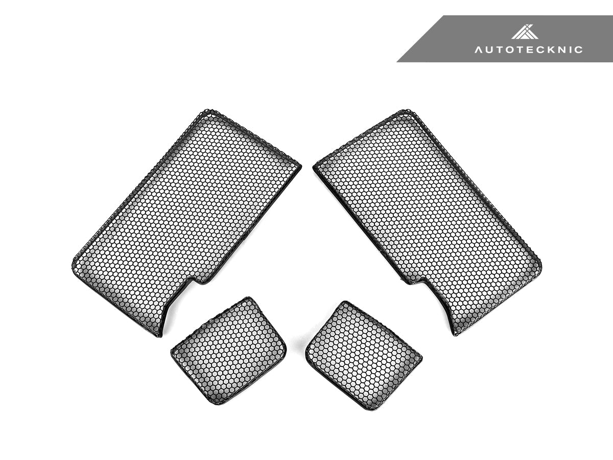 AutoTecknic Center Bumper Honeycomb Mesh Grille Kit - G90/ G99 M5 (ATK-BM-0849)