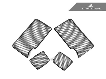 AutoTecknic Center Bumper Honeycomb Mesh Grille Kit - G90/ G99 M5 (ATK-BM-0849)