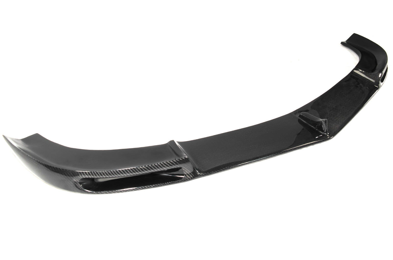 Parachoques Mercedes Benz GG W204 C63 AMG 2012-2014 de Innovative Motorsports, borde delantero de fibra de carbono estilo V