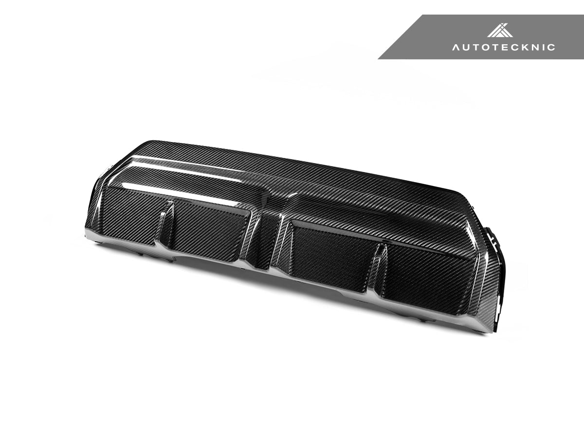 Difusor trasero de carbono seco AutoTecknic de alto rendimiento - G42 Serie 2 M-Sport