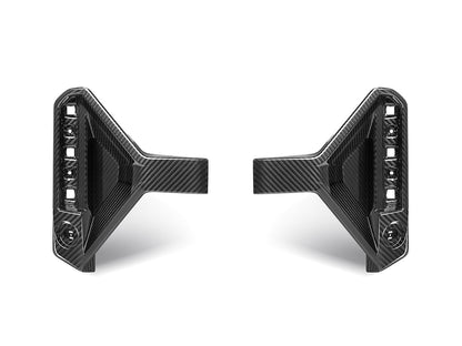Juego de molduras reflectoras de carbono seco para parachoques trasero AutoTecknic - G87 M2