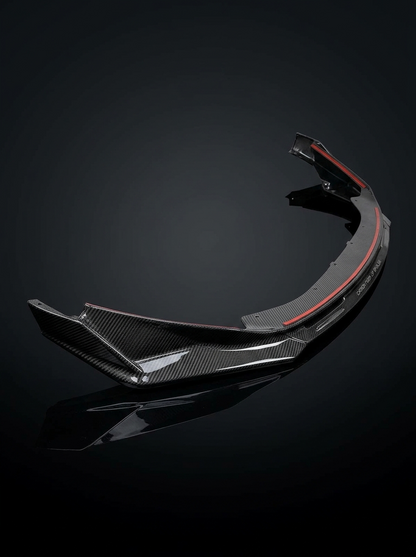 BMW 3 Series M3 M4 G80 G82 V Style Carbon Fiber Front Lip (2019 +)