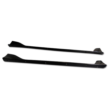 Faldón lateral estilo AM de fibra de carbono Tanso de JDMuscle para Toyota Supra 2020+