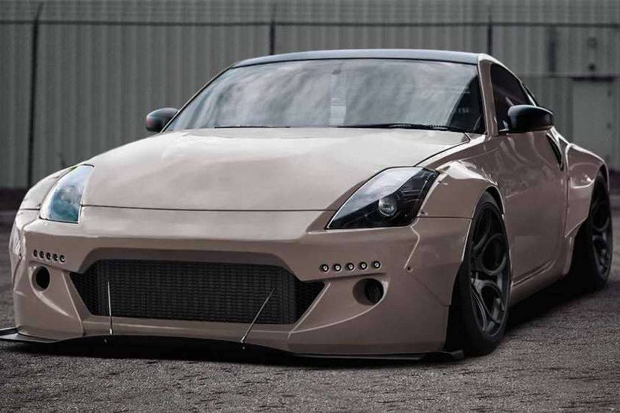 Carbonado 2003-2008 Nissan 350Z BRY Style Front Bumper