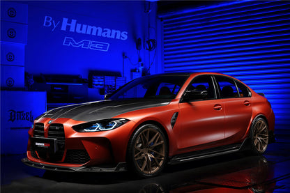 DarwinPRO 2021-UP BMW M3 G80 BKSS Style Carbon Fiber Side Skirts