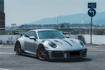 Carbonado Aero 2019-2024 Porsche 911 992 Carrera Autoclave Carbon Fiber Full Wide Body Kit Carbonado (AM) Fits: S, 4, 4S, Targa, Cabriolet