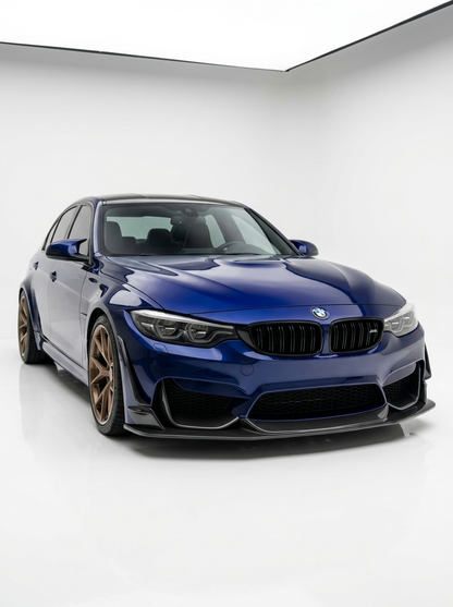 BMW 3 Series F80 M3 F82 F83 M4 Laptor Style Carbon Fiber Front Lip (2015 - 2021)