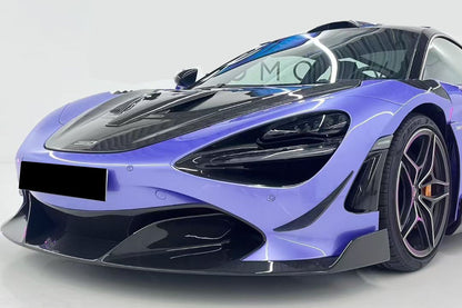 Carbonado Aero Autoclave Carbon Fiber Front Lip | 2017-2022 McLaren 720S Spider, 720S Coupe