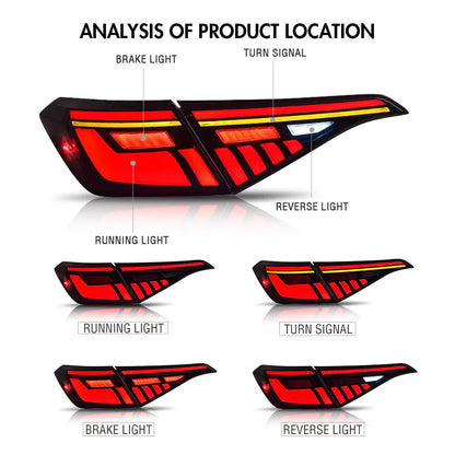 NTXGlow Smoked LED Tail Lights | 2022-2024 Honda Civic
