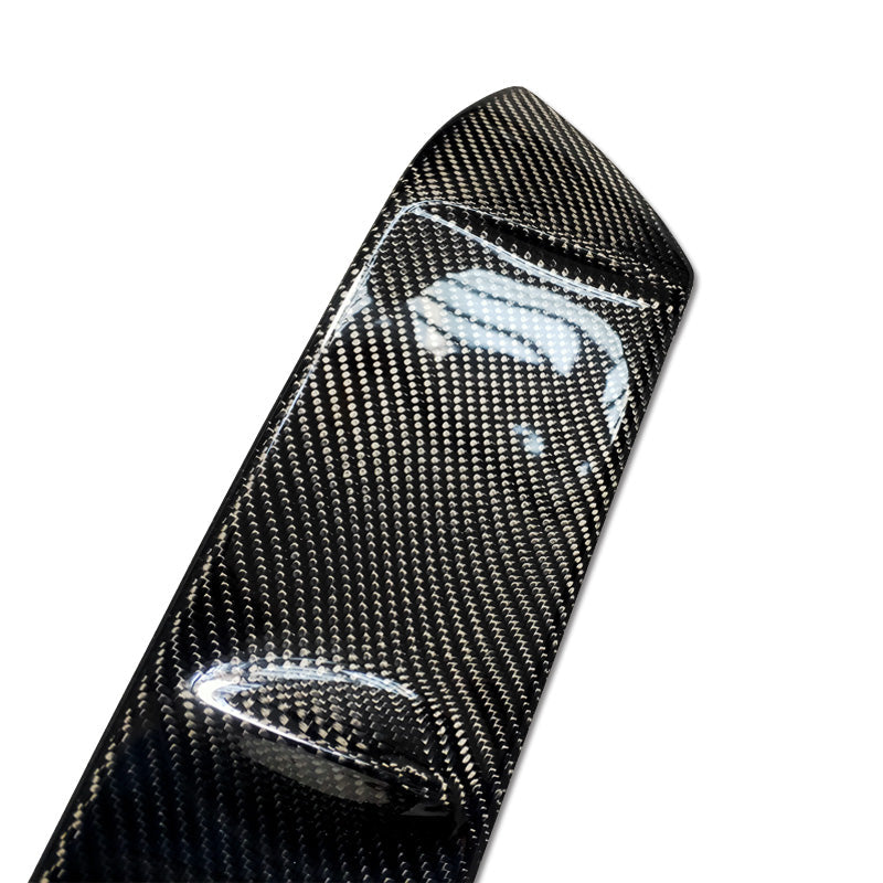 Alerón de techo estilo AM de fibra de carbono Tanso de JDMuscle para Toyota Supra 2020+