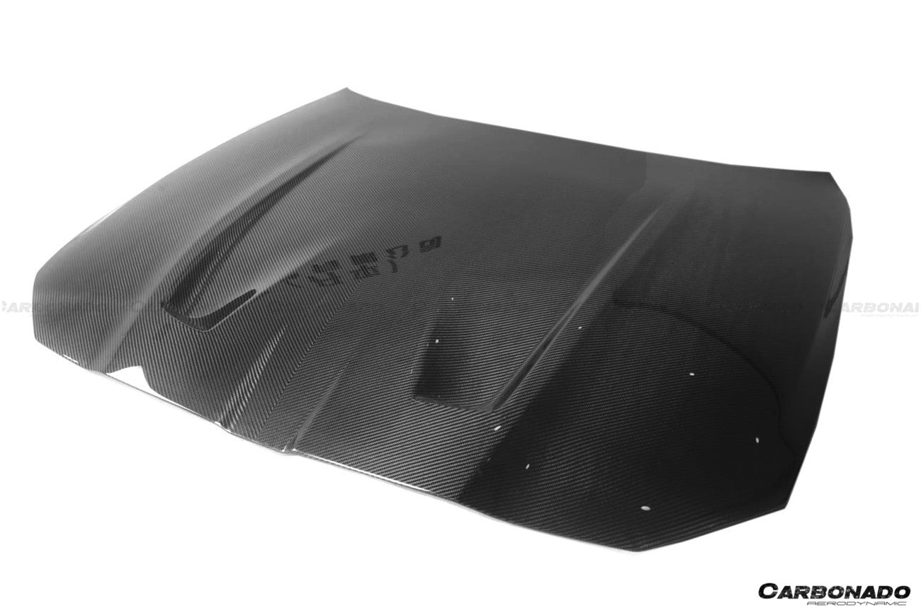 Carbonado 2021-UP BMW M3 G80 G81 M4 G82  G83 OD-C Style Dry Double Carbon Fiber Hood