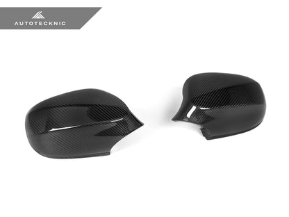 AutoTecknic Dry Carbon Fiber Mirror Cap Set - E92 3-Series Coupe LCI (ATK-BM-0150-LCI-DCG)