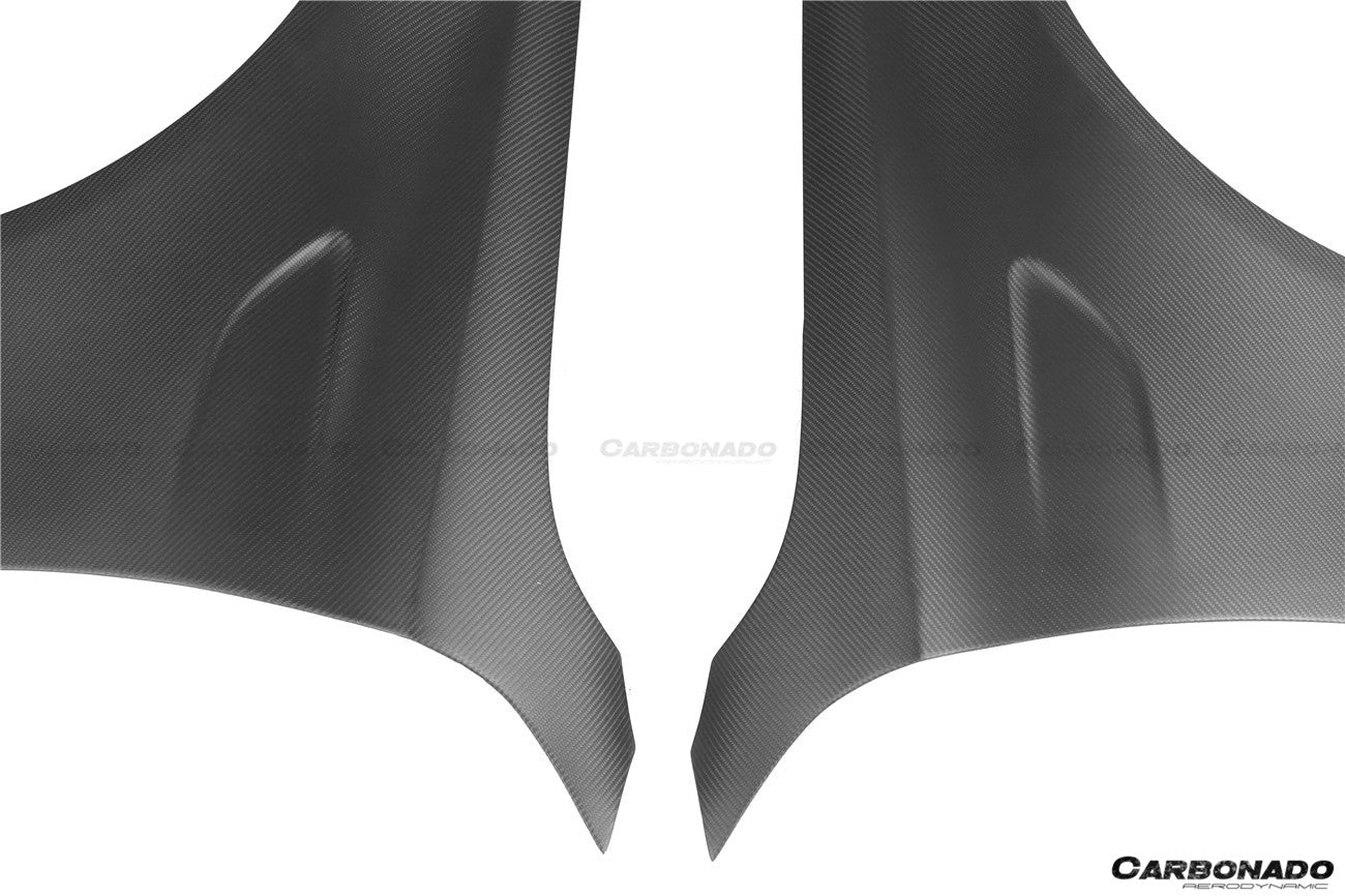 Guardabarros de fibra de carbono para Mercedes Benz W205 C63S AMG Sedán Carbonado 2015-2021