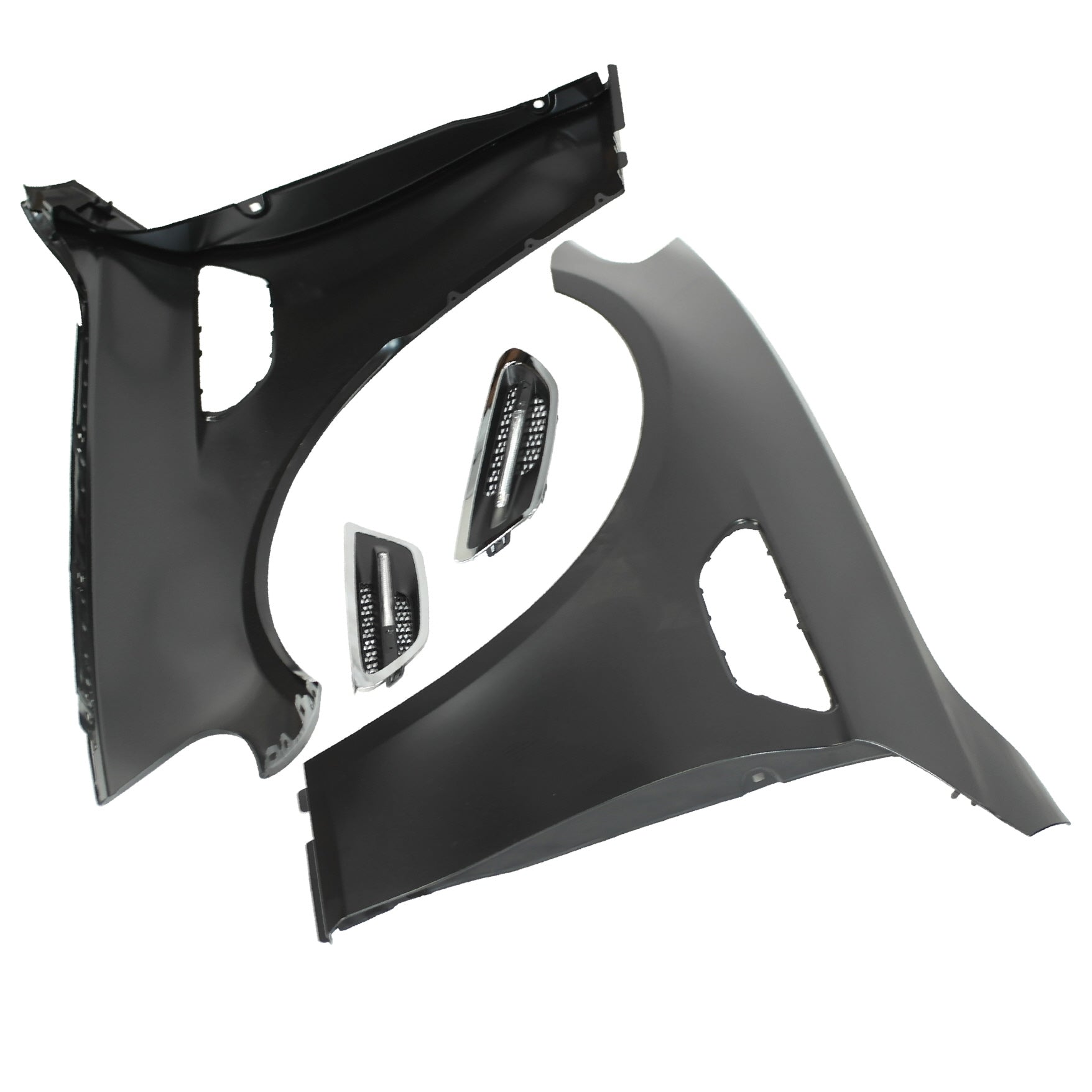 Guardabarros BMW Serie 5 F10 M5 Look 2011-2016 con ventilación lateral LED de Innovative Motorsports 