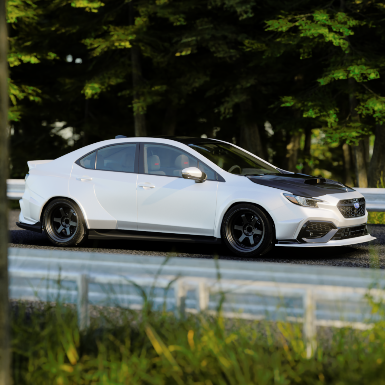 JDMuscle [22-25 WRX] Over-Fender Wide Body Kit