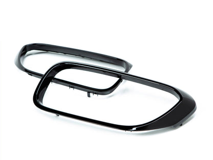 AutoTecknic Gloss Black Front Grille Surround Set - F90 M5