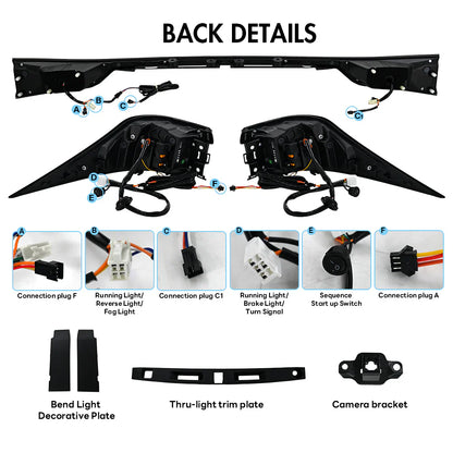 Luces traseras NTXGlow RGB (Lexus IS250, IS300, IS350, IS500, IS200t, 2014-2021)