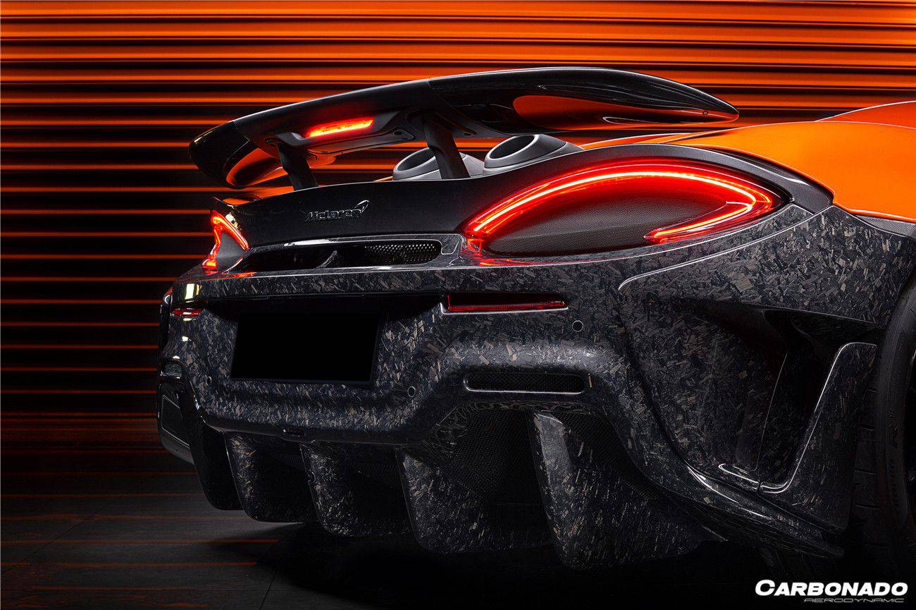 Carbonado 2018-2021 McLaren 600LT Carbon Fiber Trunk Spoiler Wing