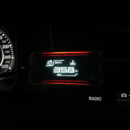 Shadow D-METER-2 Multi OBD2 Display Gauge - 14