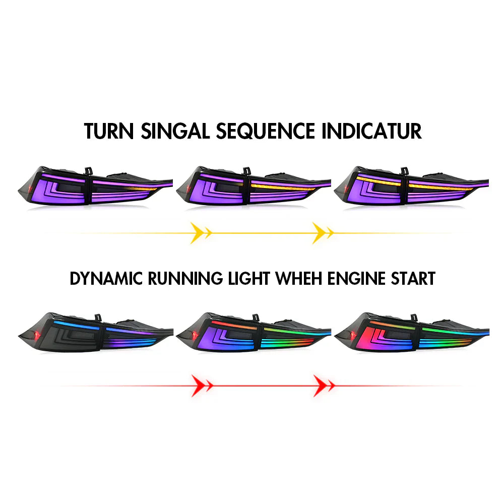 Luces traseras NTXGlow RGB (Lexus IS250, IS300, IS350, IS500, IS200t, 2014-2021)
