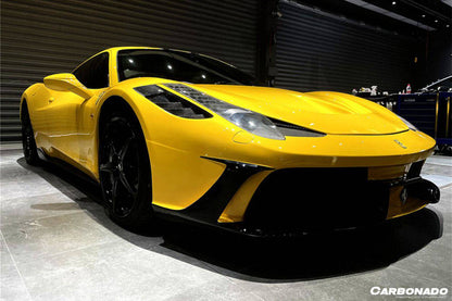 Carbonado 2010-2015 Ferrari 458 Coupe Spider speciale Style Front Bumper