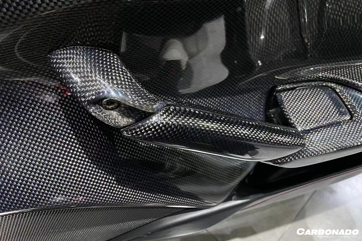 Carbonado 2015-2020 Ferrari 488 GTB Spider OE Style Carbon Fiber Door Handle Interior
