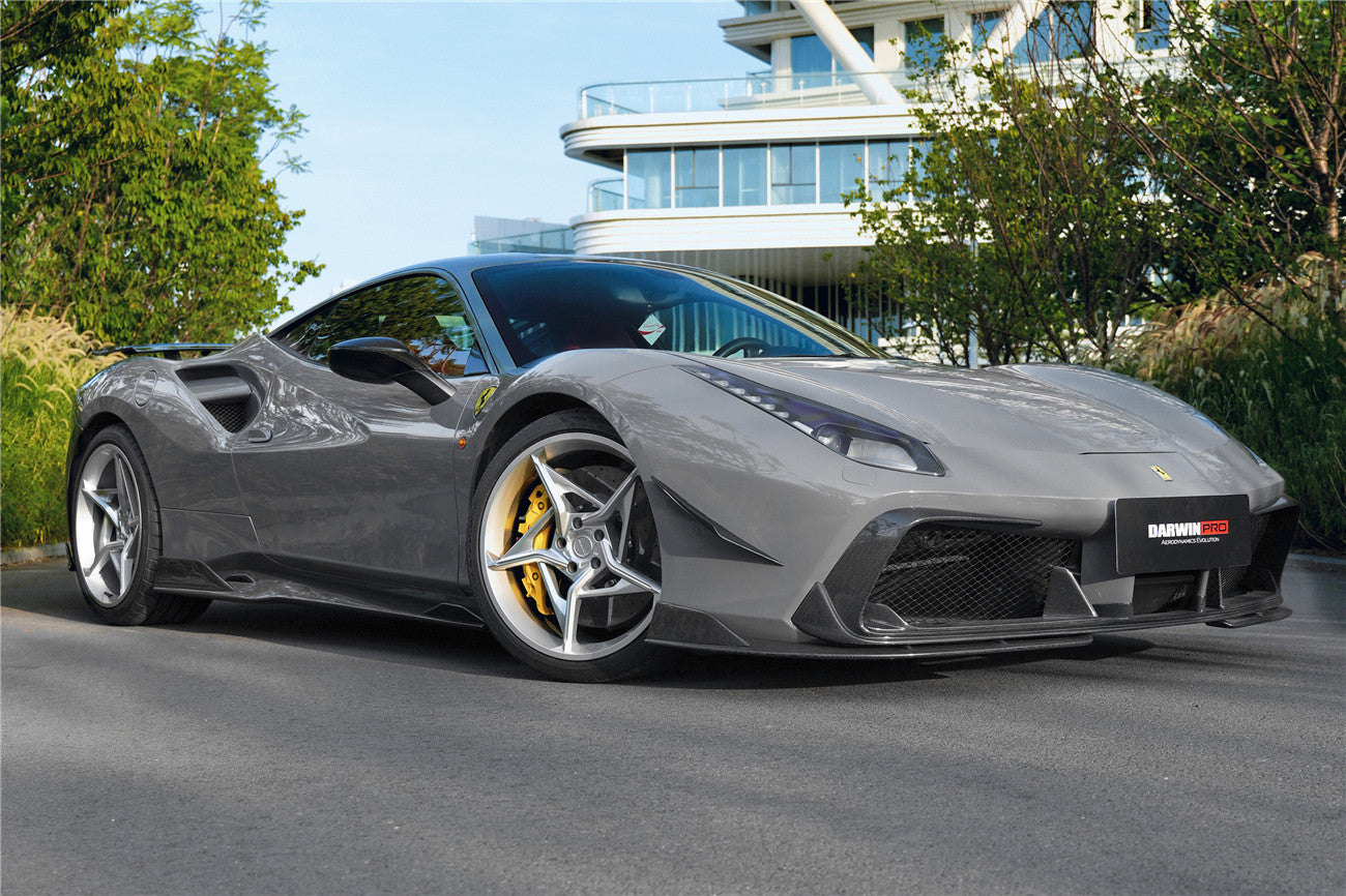 Kit completo de fibra de carbono DarwinPRO 2015-2020 Ferrari 488 GTB y Spider iMP-Performance