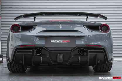 Alerón de maletero de fibra de carbono DarwinPRO 2015-2020 Ferrari 488 GTB iMP-Performance