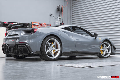 DarwinPRO 2015-2020 Ferrari 488 GTB & Spider iMP-Performance Carbon Fiber Rear Diffuser