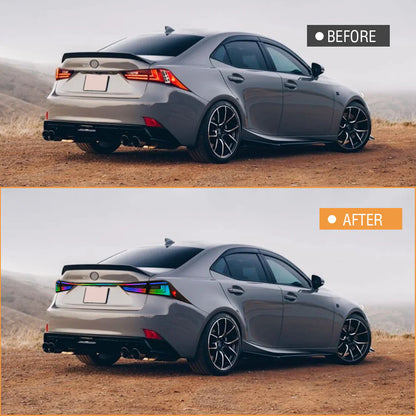 Luces traseras NTXGlow RGB (Lexus IS250, IS300, IS350, IS500, IS200t, 2014-2021)