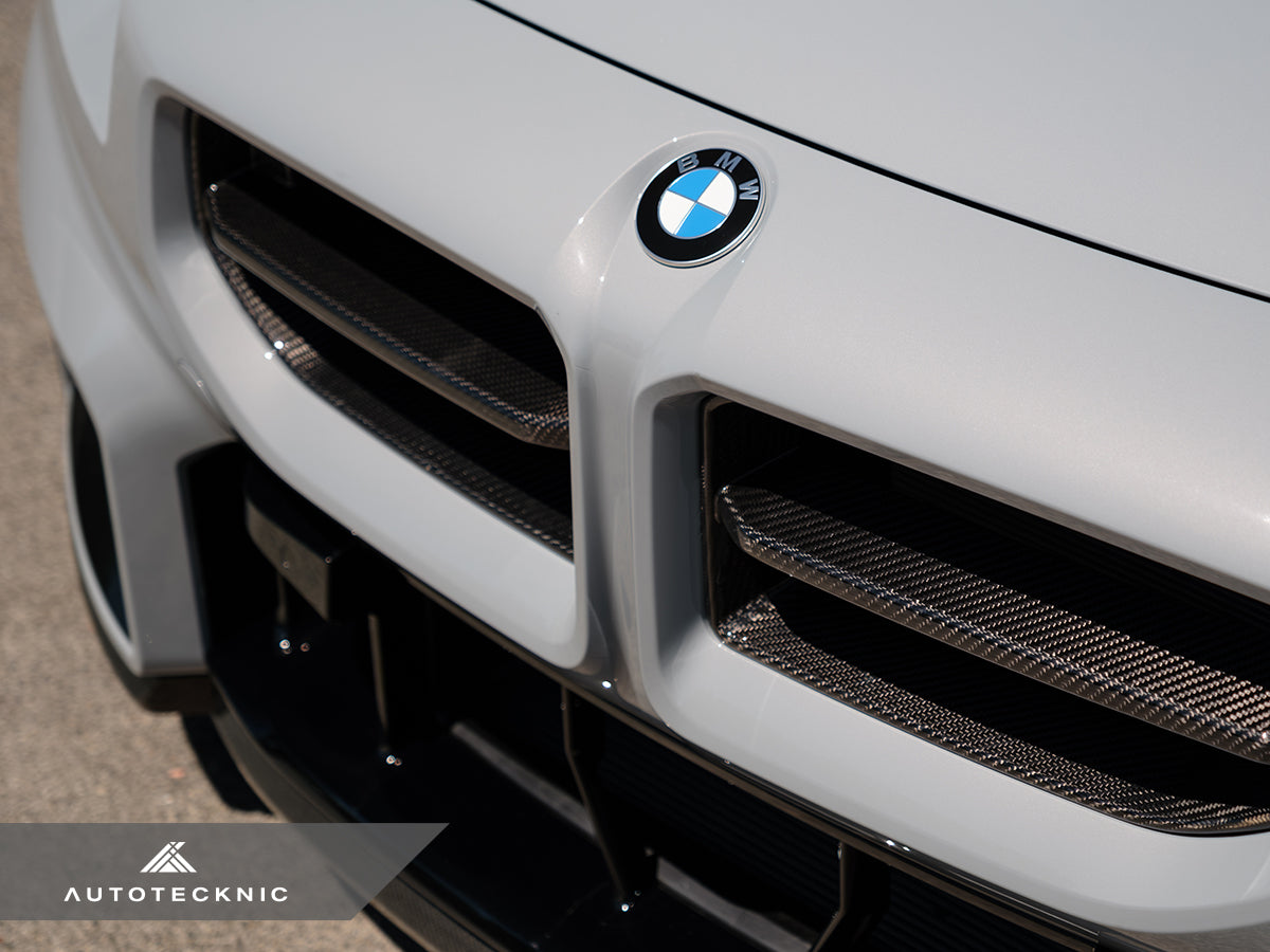 AutoTecknic Gloss Black Motorsport Front Grille - G87 M2 (ATK-BM-0346-GB)