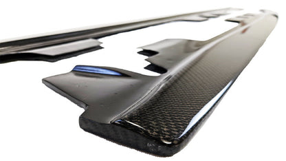 Extensiones de faldones laterales de fibra de carbono estilo E para BMW E9X M3 2007-2013 de Innovative Motorsports 