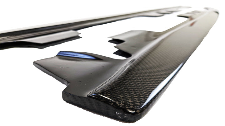 Extensiones de faldones laterales de fibra de carbono estilo E para BMW E9X M3 2007-2013 de Innovative Motorsports 