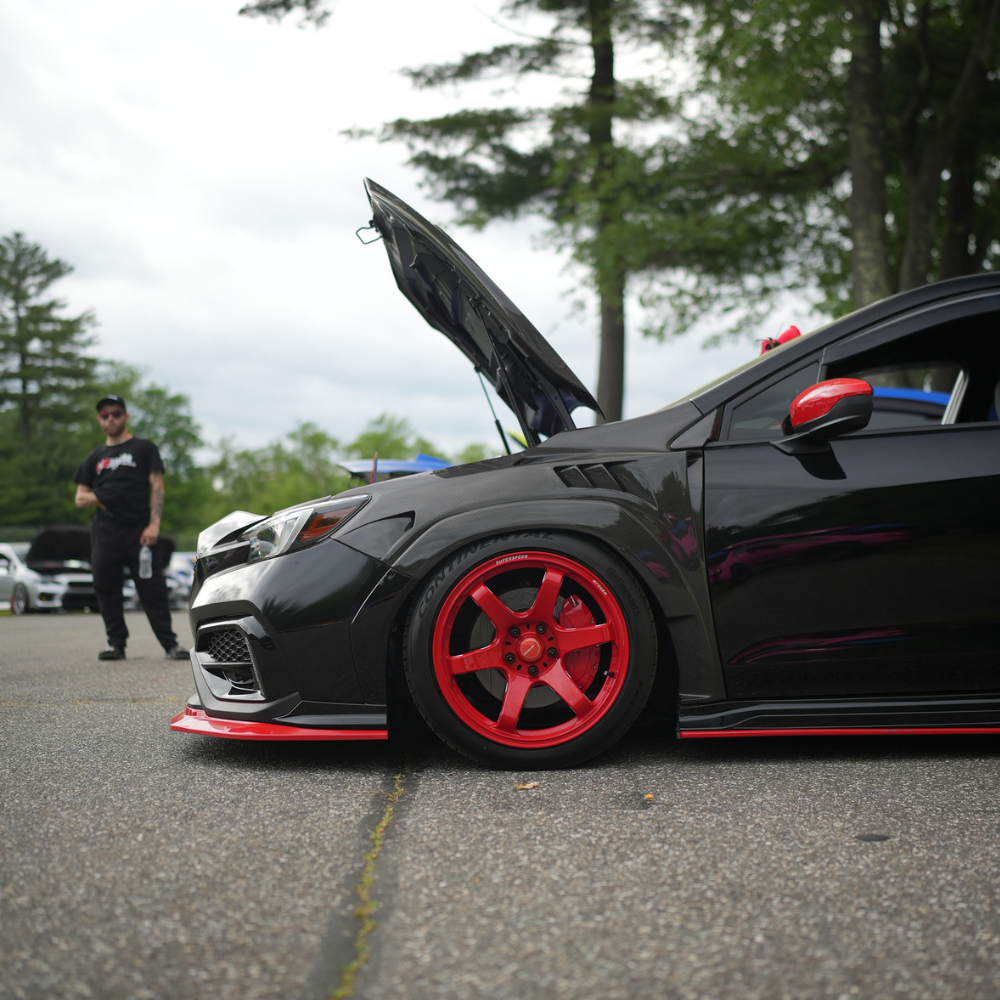 JDMuscle [22-26 WRX] Vented V2 Pre-preg Carbon Fiber Fenders