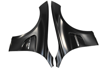 Innovative Motorsports 2012-2018 BMW F30 M3 Style Steel Fenders w/ Side Vent