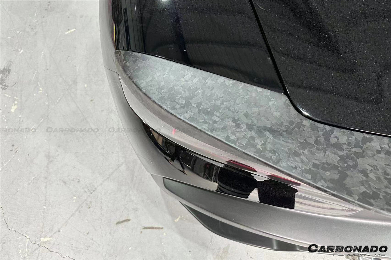 Carbonado 2020-2024 Maserati MC20 SVD Style Dry Carbon Fiber Trunk Spoiler Wing