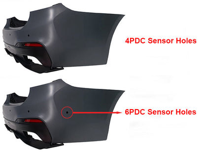 Innovative Motorsports 2017-2020 BMW G30 PRE-LCI M-P Style Rear Bumper