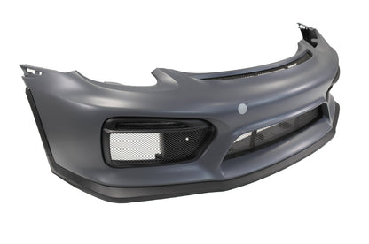 Innovative Motorsports 2013-2016 Porsche 981 Cayman Boxster, GT4 Style Front Bumper w/DRL w/o HL Washer
