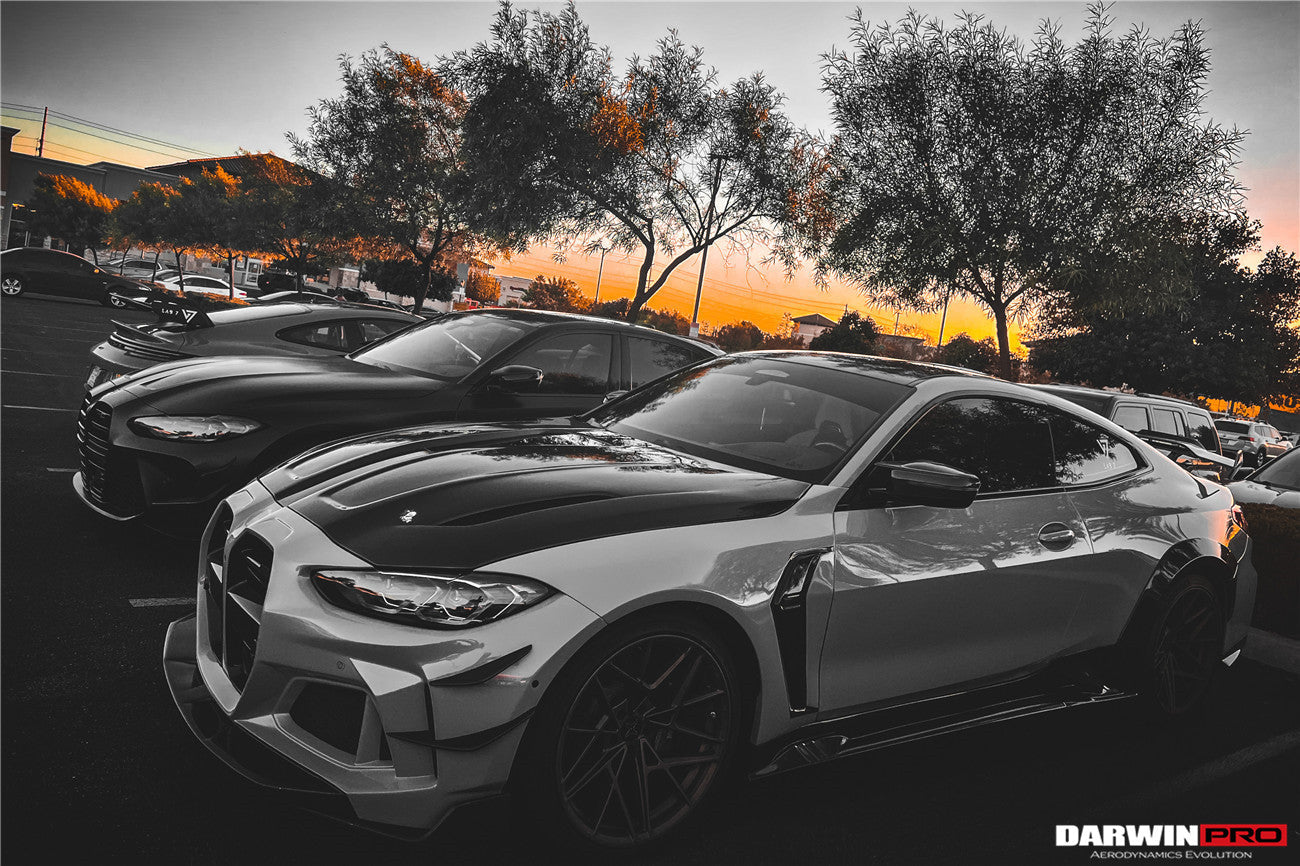 Capó de fibra de carbono DarwinPRO 2021-2024 BMW M3 G80 G81 M4 G82 G83 IMP Performance