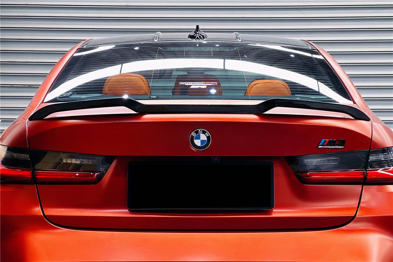 Carbonado 2021-UP BMW M3 G80 G20 VRS Style Carbon Fiber Trunk Spoiler