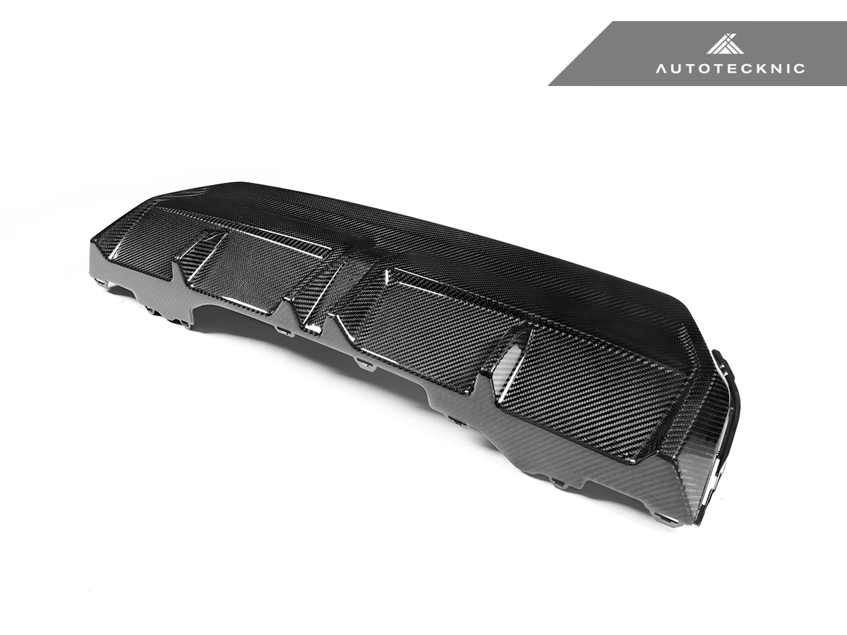 Difusor trasero de carbono seco AutoTecknic de alto rendimiento - G42 Serie 2 M-Sport