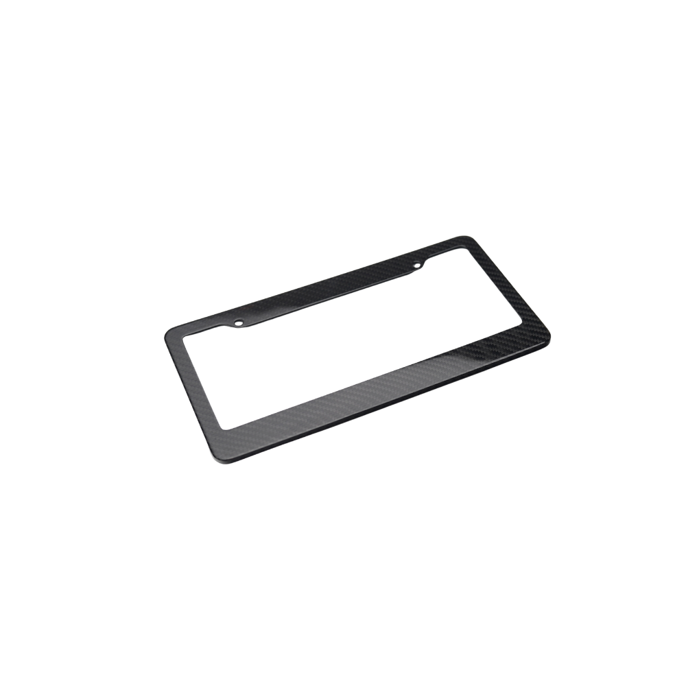 JDMuscle Pre Preg Carbon Fiber License Plate Frame | 2x2 or Forged Weave (BTD047-CF)