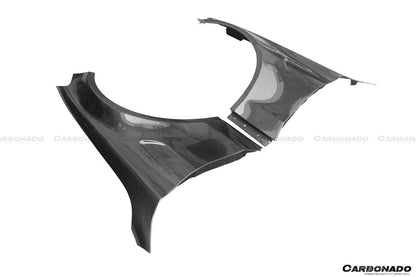 Guardabarros de fibra de carbono para Mercedes Benz W205 C63S AMG Sedán Carbonado 2015-2021