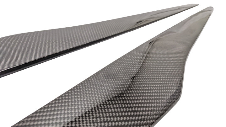 Innovative Motorsports 2019+ BMW G20 3 Series V-Style Carbon Fiber Side Skirt Extensions