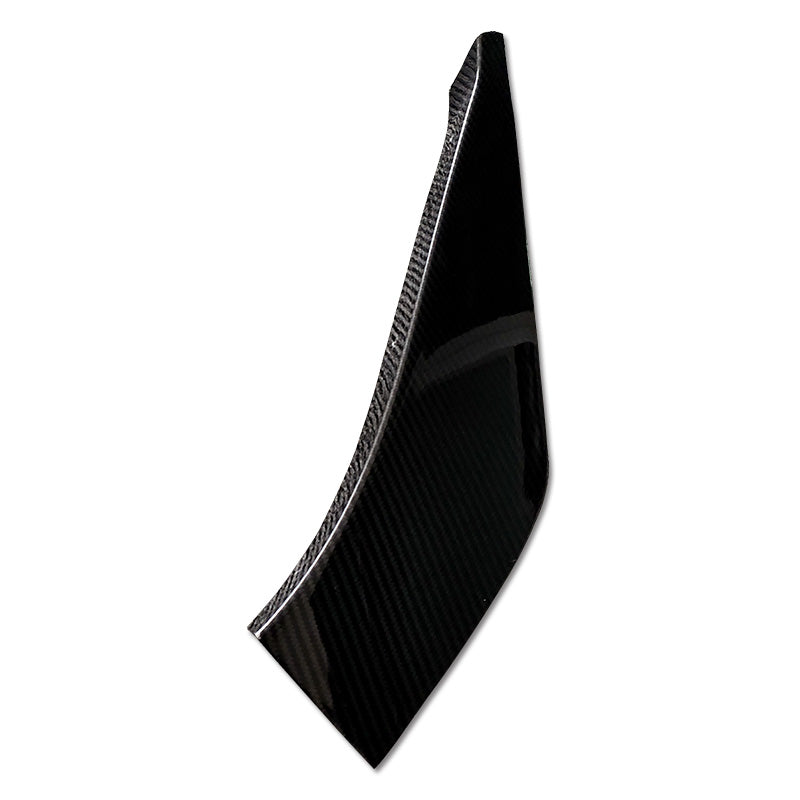 JDMuscle Tanso Carbon Fiber VS Style Canards - Toyota Supra 2020+ con parachoques de serie