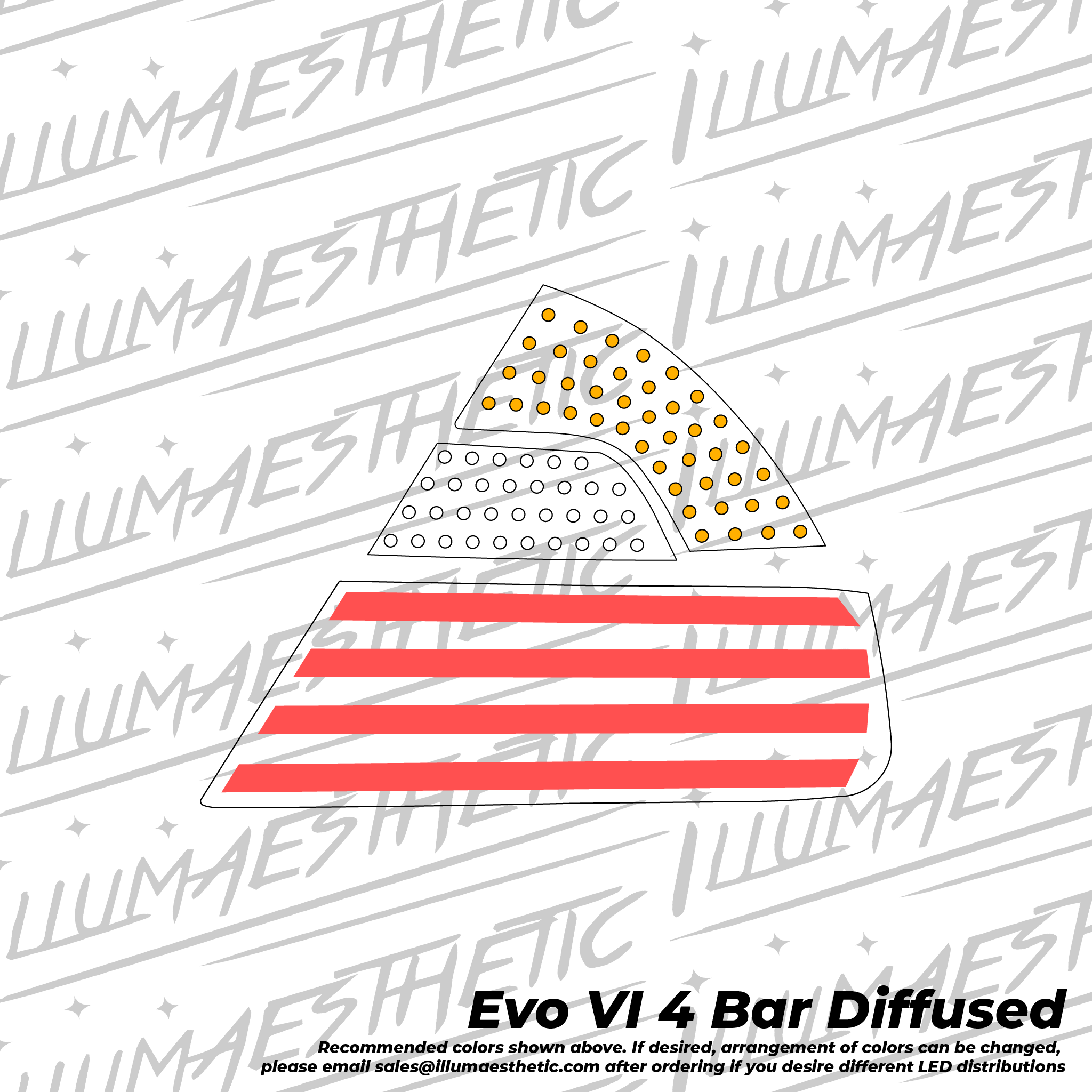 Illumaesthetic Mitsubishi Lancer Evolution V/VI (CP9A) - Complete DIY Kit