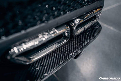 Carbonado AMG Sedan PS Style Rear Diffuser | 2015-2021 Mercedes Benz W205 C63 S